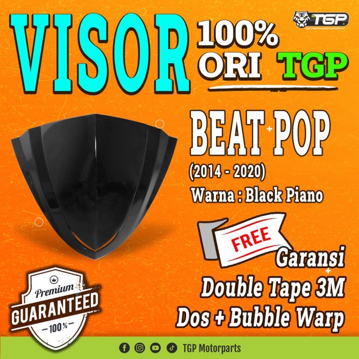Visor beat pop / aksesoris beat pop / variasi beat pop /