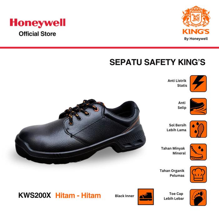 Sepatu Safety Kings KWS200X Low-Cut Bertali Shoes Kings Safety Shoes Original