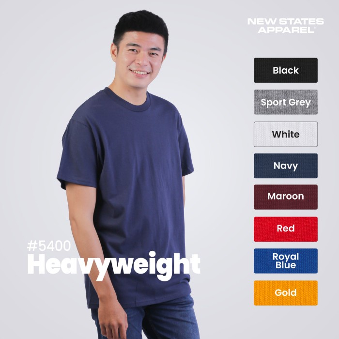 NEW STATES APPAREL HEAVYWEIGHT 5400