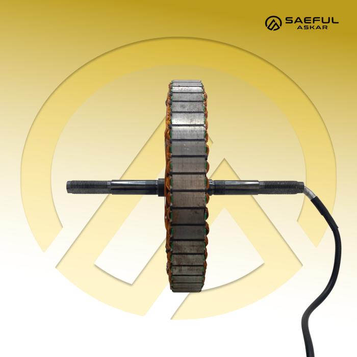 Rotor Dinamo Bldc Sepeda Listrik