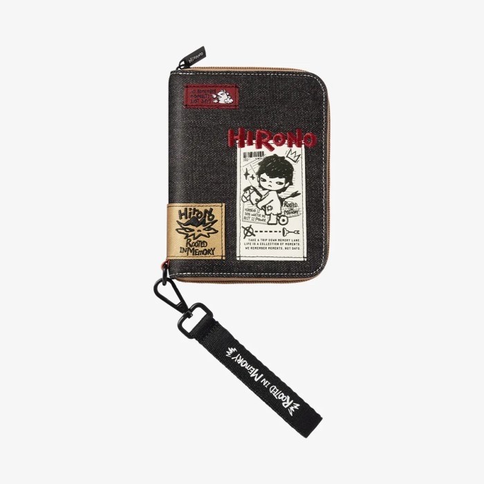 POP MART Hirono Echo Passport Bag Cover Wallet Case Dompet Paspor