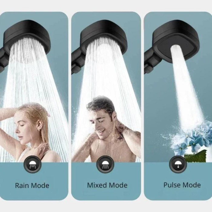 BIG SALE Xiaomi High Pressure Shower Head 3 Modes Adjustable Filter Shower Head Set New Smart