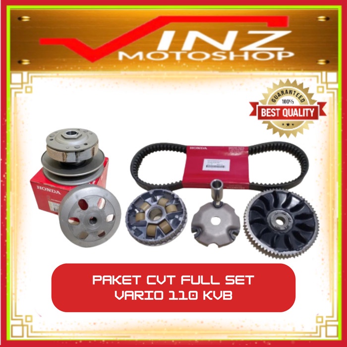 Paket Cvt Komplit Lengkap Full Set Motor Vario 110 Old Lama Karbu