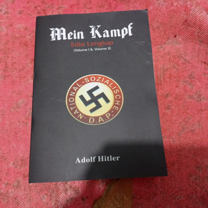 

mein kampf volume satu dan dua