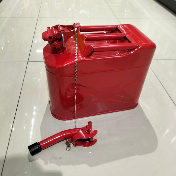 Jerigen Besi/Jerigen Bahan Bakar/Jerigen Bensin Jerry Can 10Liter