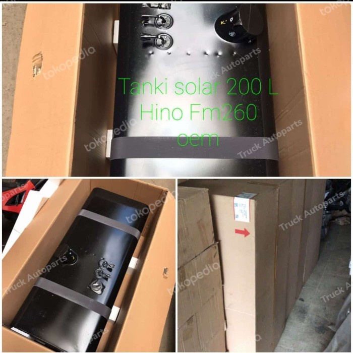 Bagus Tangki Solar 200 Liter Hino Lohan Old Oem