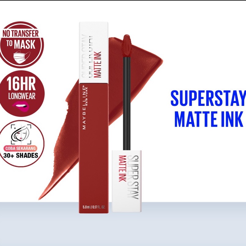 Maybelline Superstay Matte Ink Rouge 285 Gritty