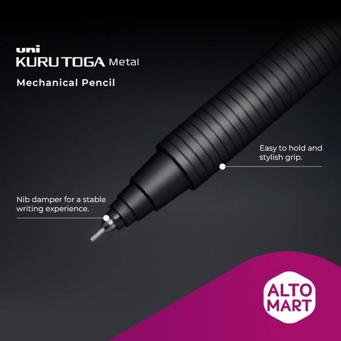 

Best Seller Uni M5-Kh Kuru Toga Metal Mechanical Pencil 0.5 Mm Pensil Mekanik