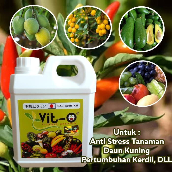 Pupuk Vit O Plant Nutrition Organik 1 Liter