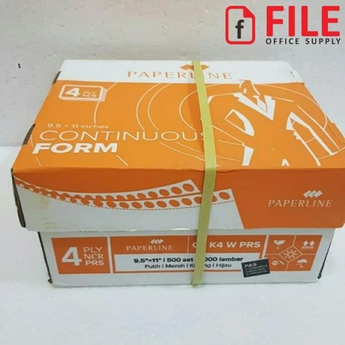 

Produk Terbaru Continuous Form 4Ply Warna / Kertas Komputer 4 Ply Warna Prs K4 Cod