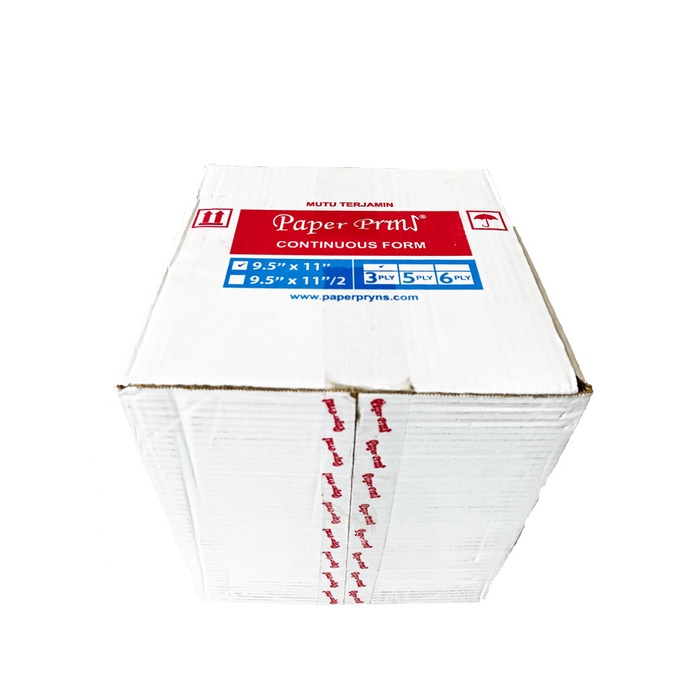 

Produk Viral Paperpryns Continuous Form 9,5 X 11 (Isi Full) 3Ply - Pmk Packing Aman