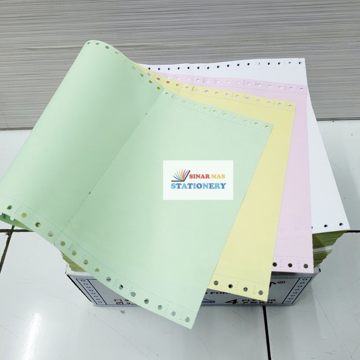 

Diskon Kertas Continous Form / Kertas Komputer Paper Prins 9 1/2 11" 4 Play Cod