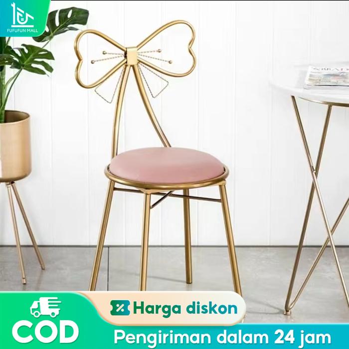 DISKON FU KURSI KUPU-KUPU MURAH KURSI KAMAR AESTHETIC KURSI RUANG TAMU KURSI LIVE STREAMING KURSI