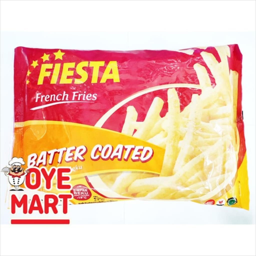 

FIESTA FRENCH FRIES BATTER COATED 500GR