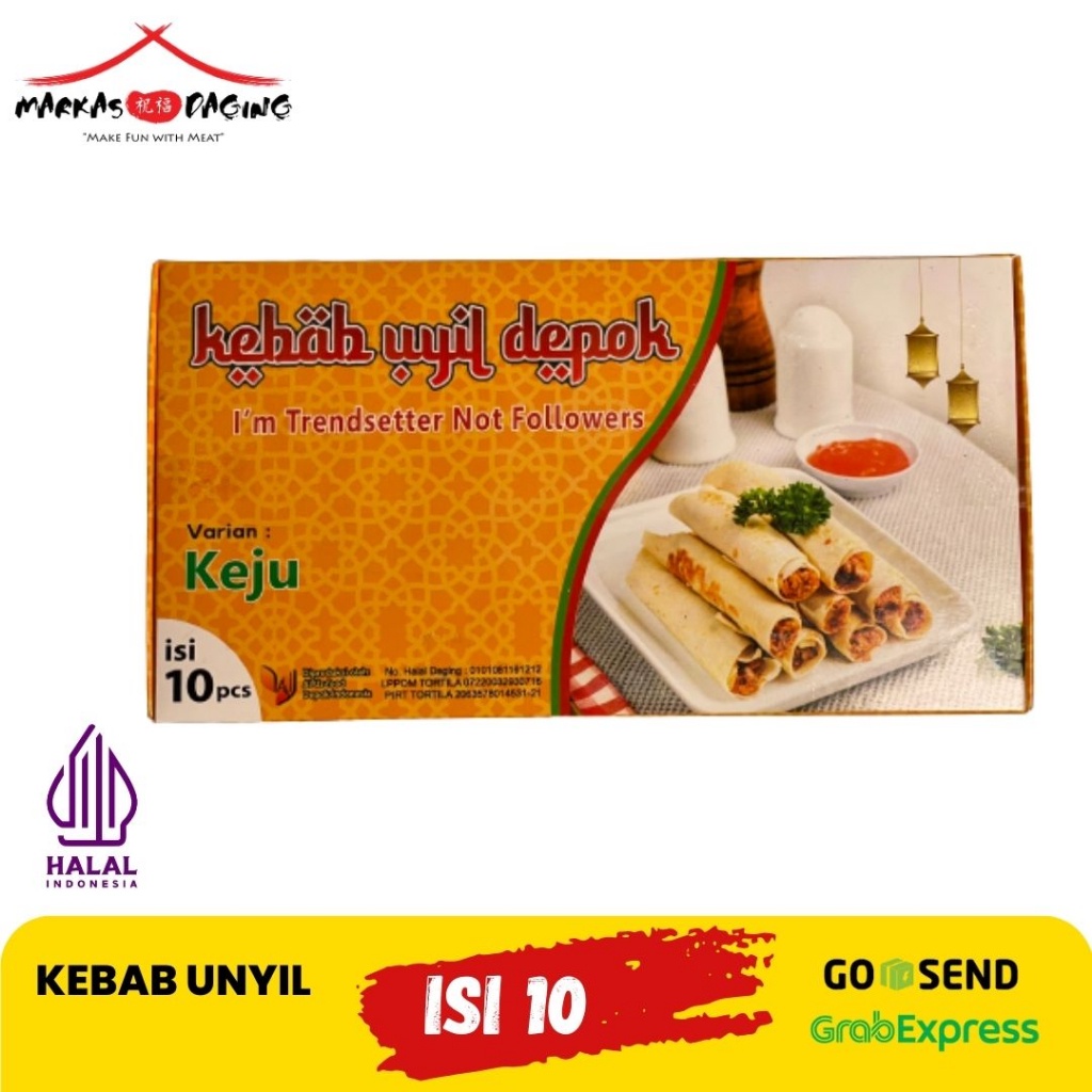 

Kebab Original 10 PCS - KEBAB UNYIL DEPOK