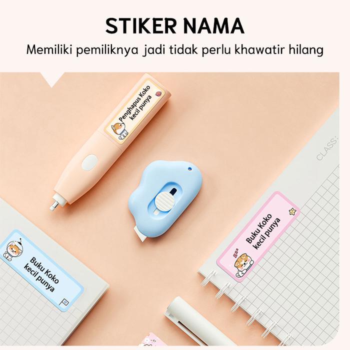 

Kertas Label Warna Eksklusif untuk Mesin Label NIIMBOT D101, Kertas Label Termal Berkualitas Tinggi