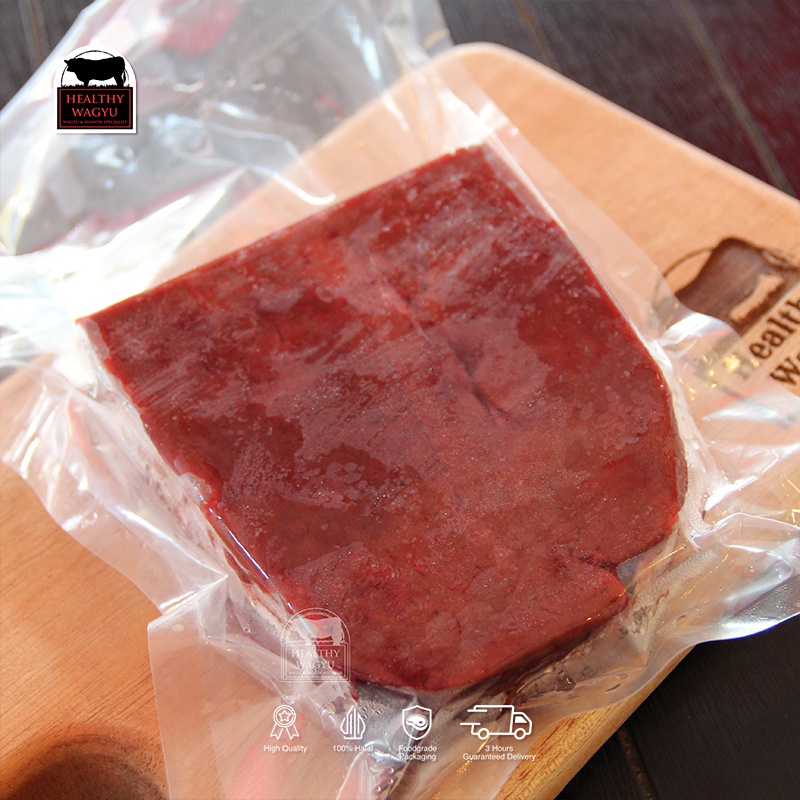 

Grassfed Hati sapi Beef Liver Import Australia 500gr Healthy Wagyu