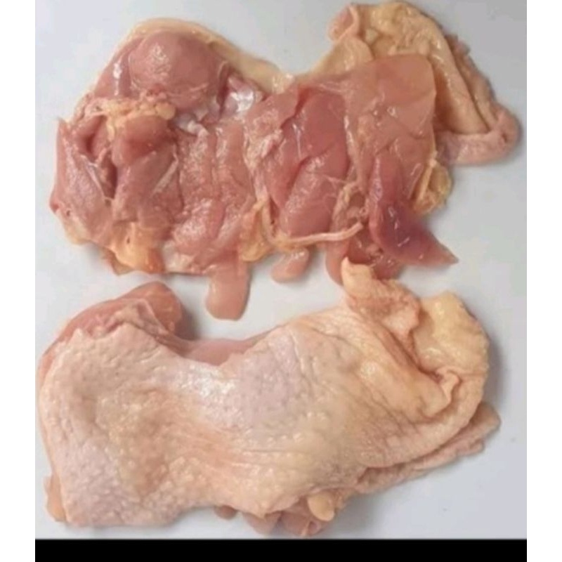 

fillet paha ayam dengan kulit