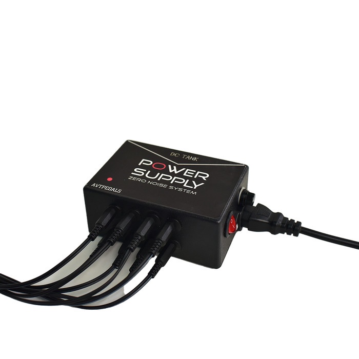 POWER SUPPLY AVT PEDALS DC TANK 8 CHANNEL EFEK GITAR
