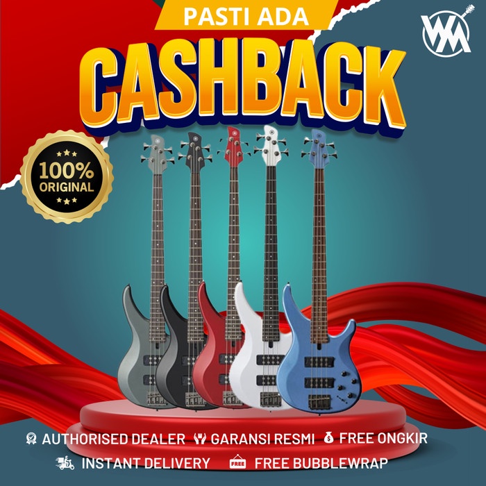 YAMAHA GITAR ELECTRIK BASS TRBX304/TRBX 304/TRBX-304 ALL VARIAN