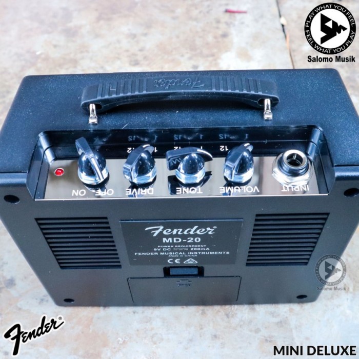 AMPLI GITAR FENDER MINI DELUXE BLACK