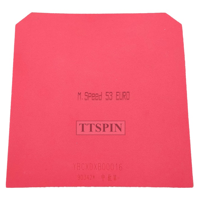 Yinhe Moon Speed 53 Euro - Karet Pingpong Rubber Bet Tenis Meja Bat