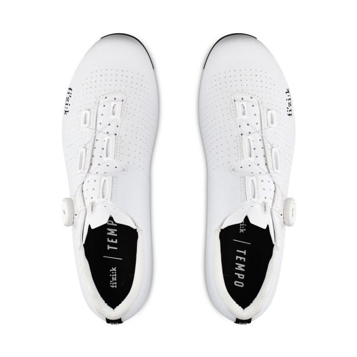 SEPATU CLEAT FIZIK SHOES TEMPO DECOS CARBON WHITE