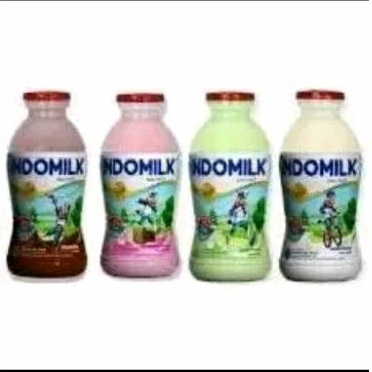 

INDOMILK SUSU UHT BOTOL DUS KARTON ISI 24 PCS X 190ML SUSU INDOMILK BOTOL 190ML