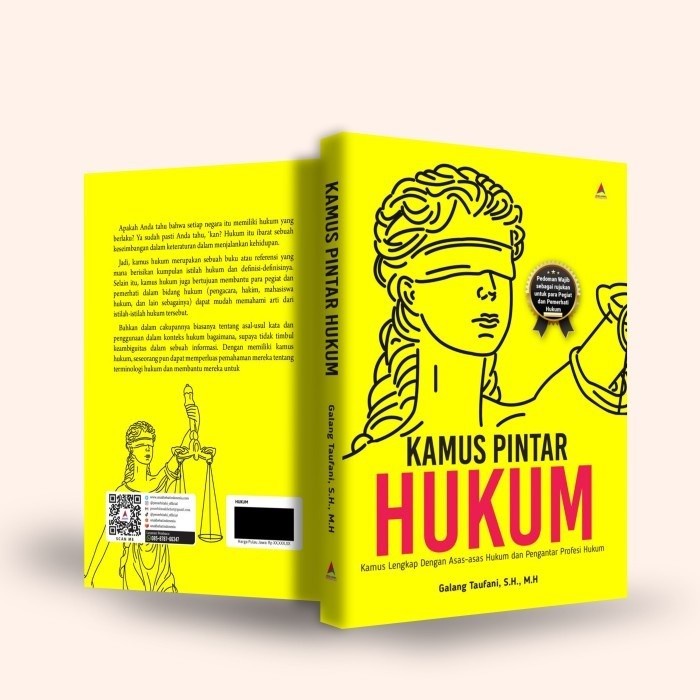 Buku Kamus Pintar Hukum : Kamus Lengkap Dengan Asas-Asas Hukum - Ahi