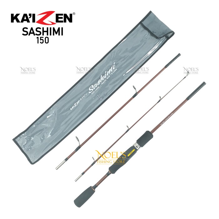 JORAN KAIZEN SASHIMI TRAVEL ROD SOLID FIBER SAMBUNG 3