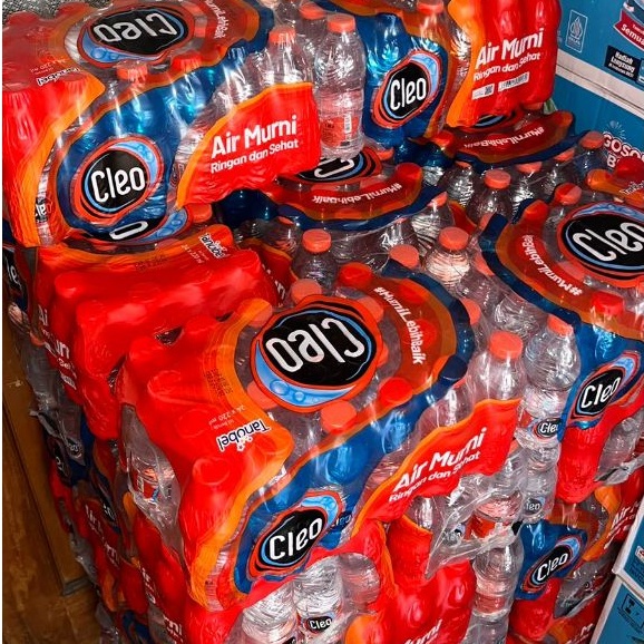

RD - CLEO Botol 220 ML 1 Dus - Isi 24 x 220 ML - Air Minum Mineral Botol