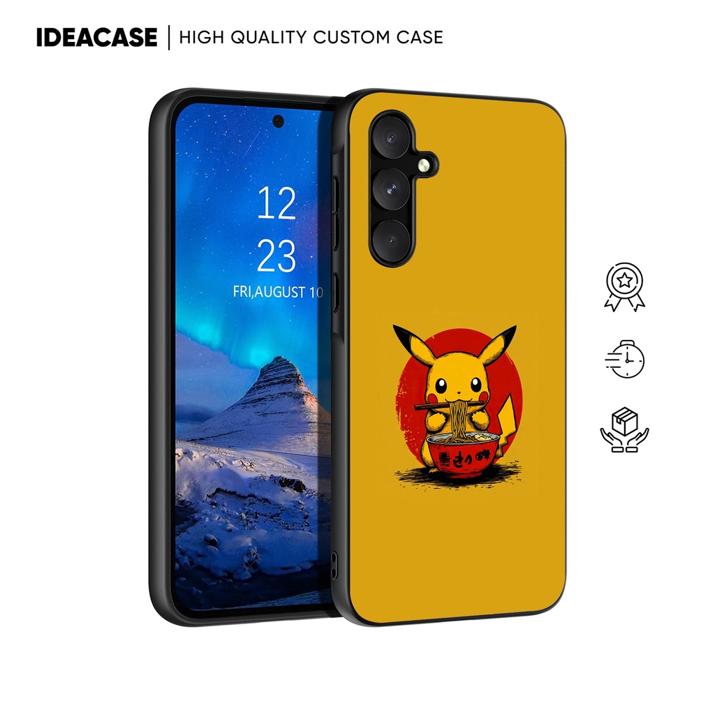 Hybrid Case Casing Softcase Samsung Galaxy A56 A55 A54 A52 A36 A35 A34 A26 A25 A24 A16 A15 5g Pokemo