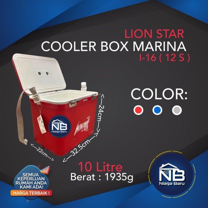 BISA TERMIN Marina Cooler Box 12s 10Liter