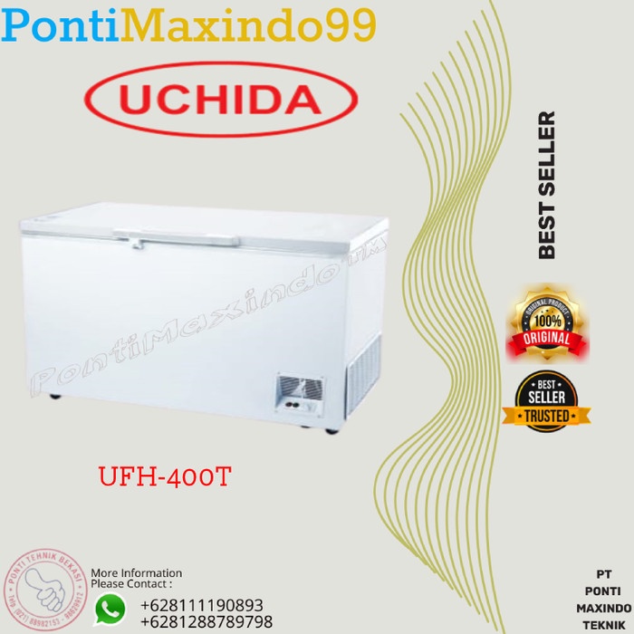 TERBARU CHEST FREEZER / FREEZER BOX UCHIDA UFH-400T