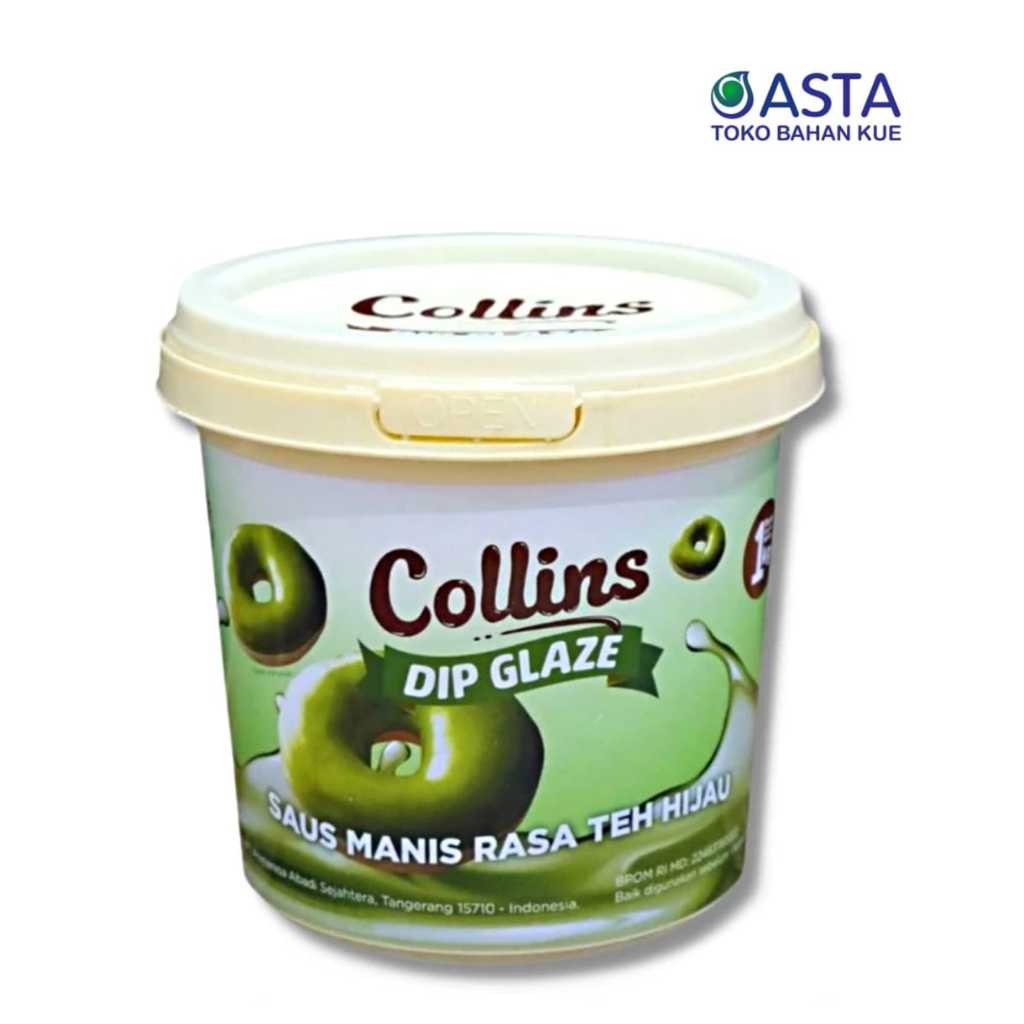 

Collins Dip Glaze Selai Coklat 1 Kg