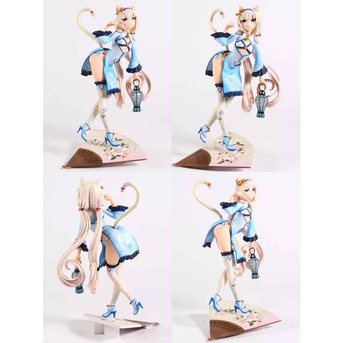Action Figure Sexy Adult Nekopara Cheongsam Dress Chochola Dan Vanilla Ready