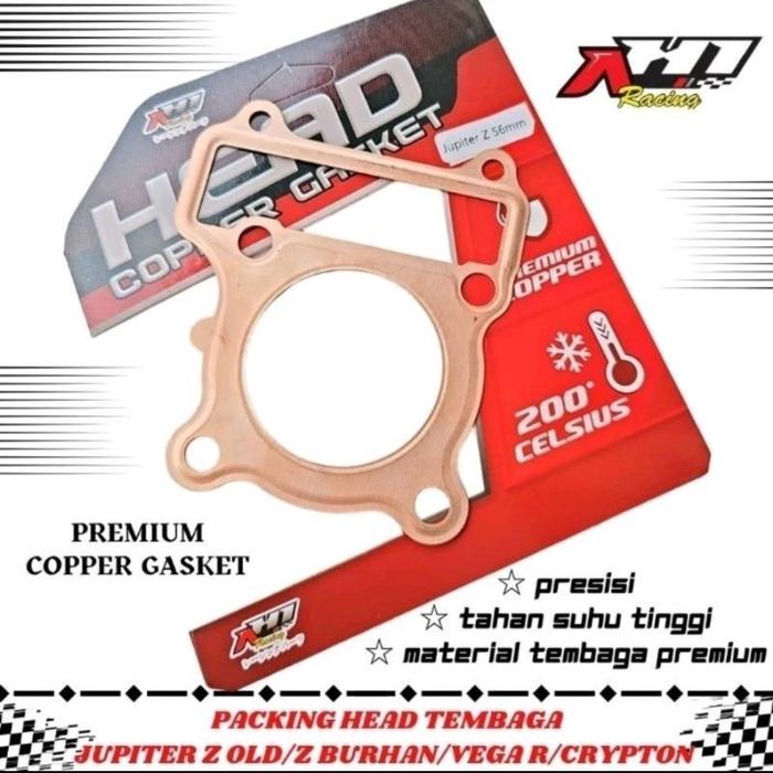 READY STOCK GASKET PERPAK PAKING PACKING BLOK HEAD TEMBAGA JUPITER Z VEGA R CRYPTON 56 58 59 60 66