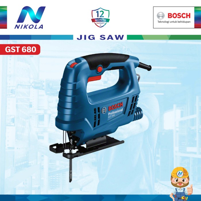 GST 700 BOSCH Jigsaw Listrik / Gergaji Listrik Variable Speed GST700