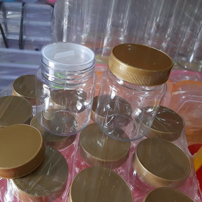 botol sambal plastik bulat 200ml