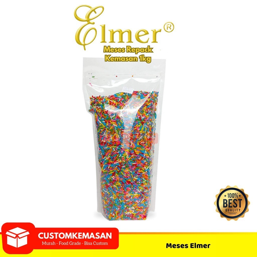 

Elmer Meses 1KG / Meses Warna Warni / Meses Hijau / Meses Pink / Meses Elmer / Meses Elmer Repack /