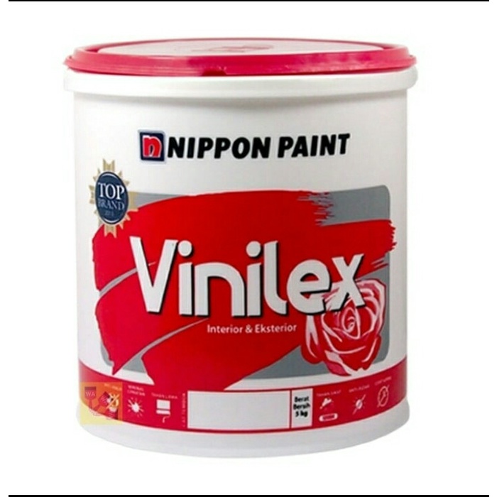 CAT Tembok Vinilex 5 kg (Putih ) / Nippon Paint