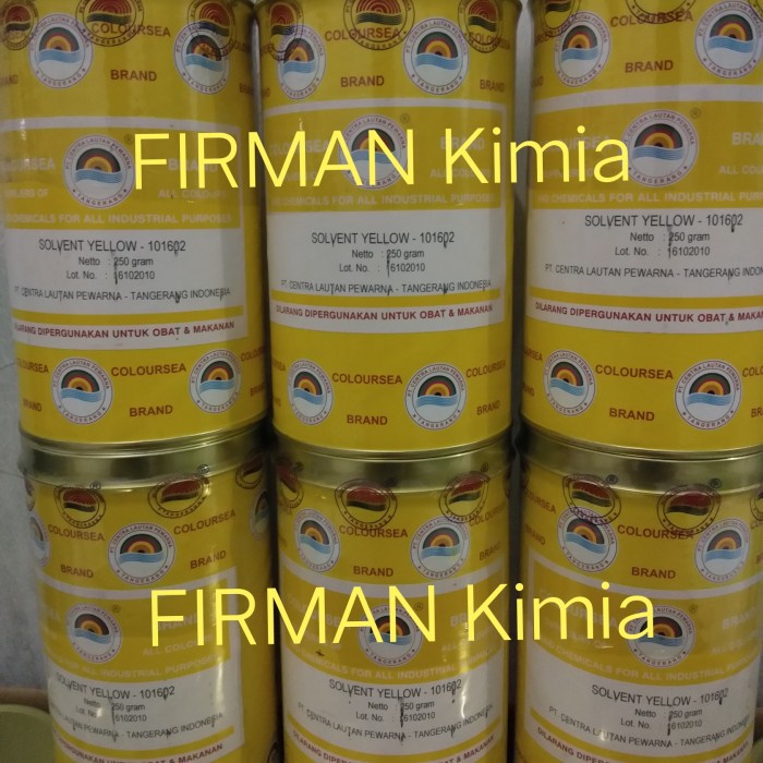 Pewarna minyak solvent yellow-101602 merk coloursea 250gr