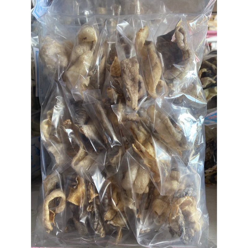 

Kerupuk kulit ikan / kulit ikan isi 24 pc