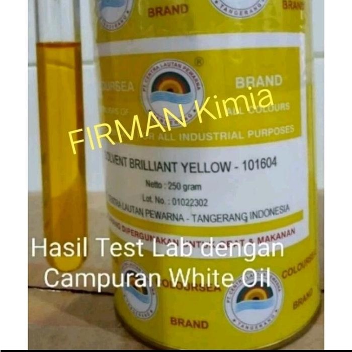 

Pewarna Minyak Kuning Tua/Solvent Brilliant Yellow-101604 Merek Coloursea 250Gr Promo