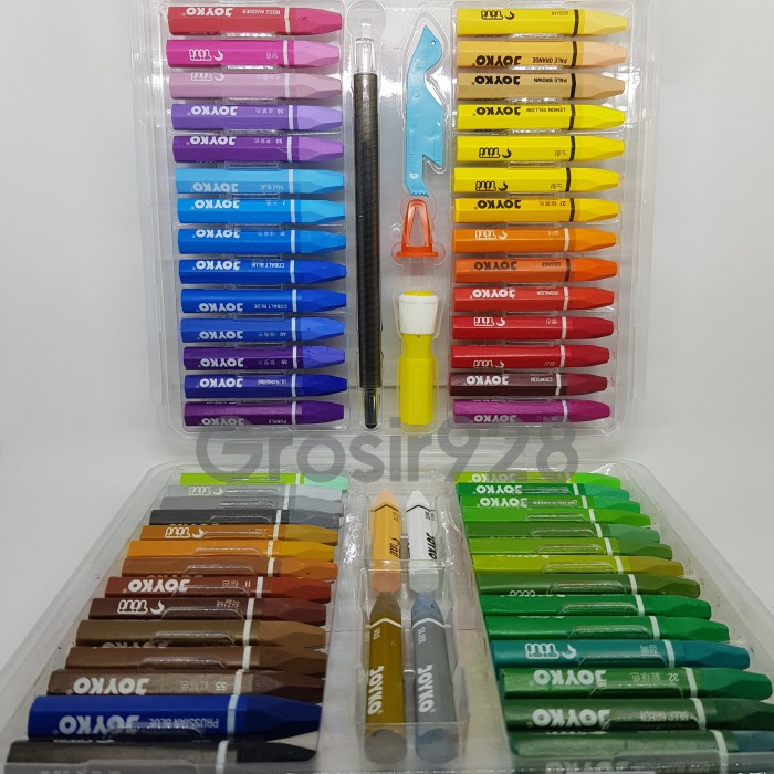 

Crayon / Oil Pastel / Krayon Minyak Joyko 55 Warna Promo