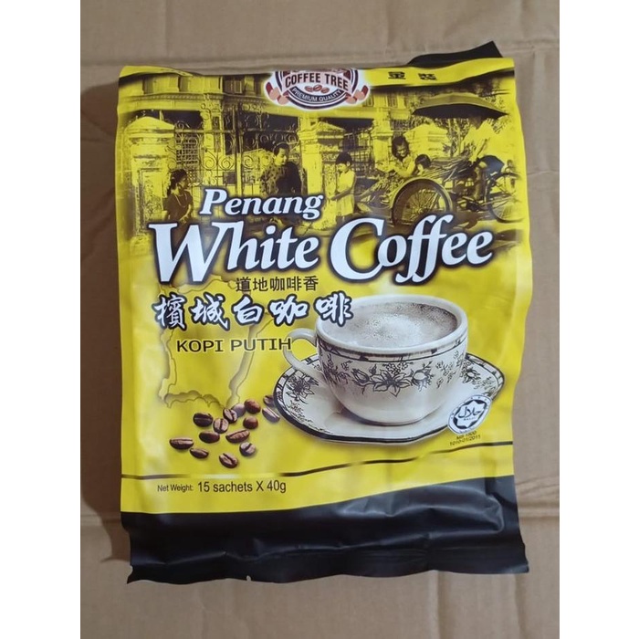 

Coffee Tree Penang White Coffee Kopi Putih 3 In 1 Good Quality