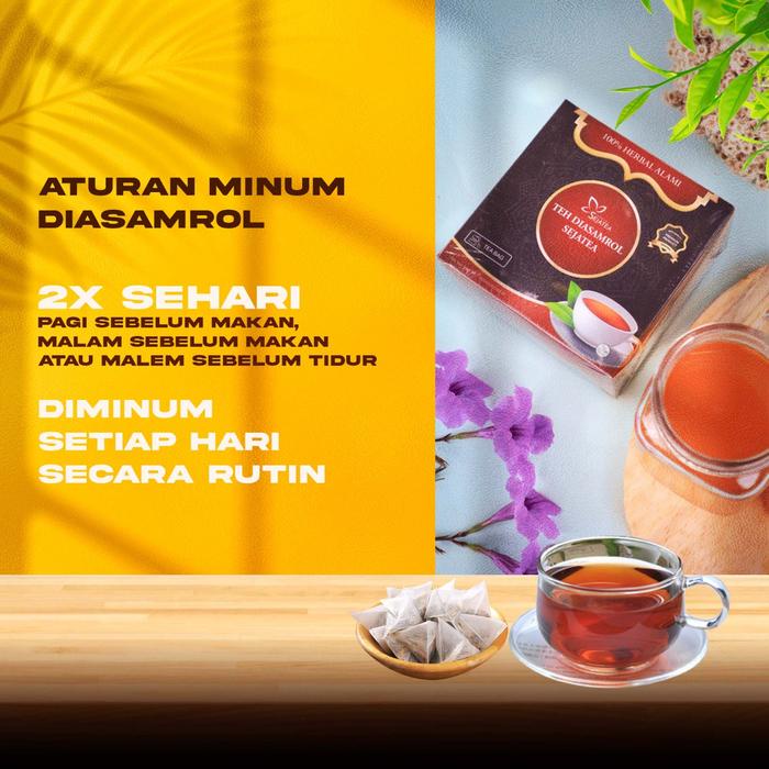 

Teh Diasamrol Asli Original - Minuman Herbal Terlaris New