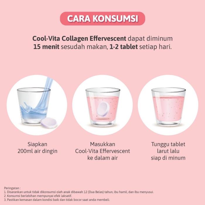 

[ 60 Tablet ] Coolvita Minuman Larut Rasa Buah Peach Terlaris