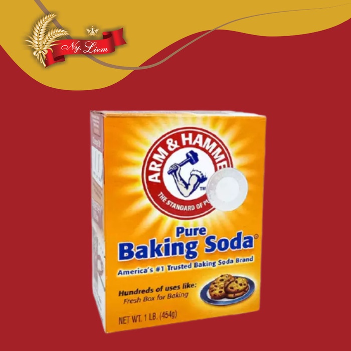 

Ready" Arm & Hammer Pure Baking Soda / Soda Kue 454 Gr