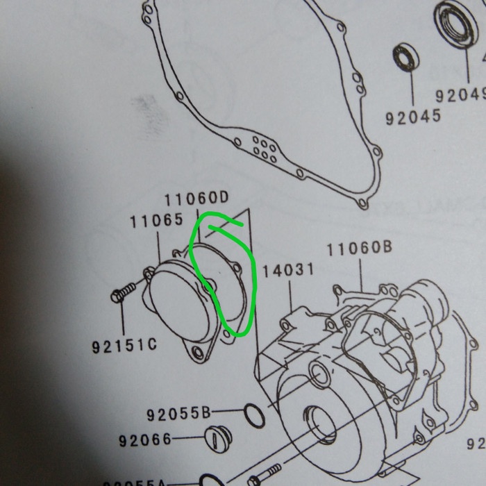 BEST SELLER PAKING DINAMO STATER KLX 250